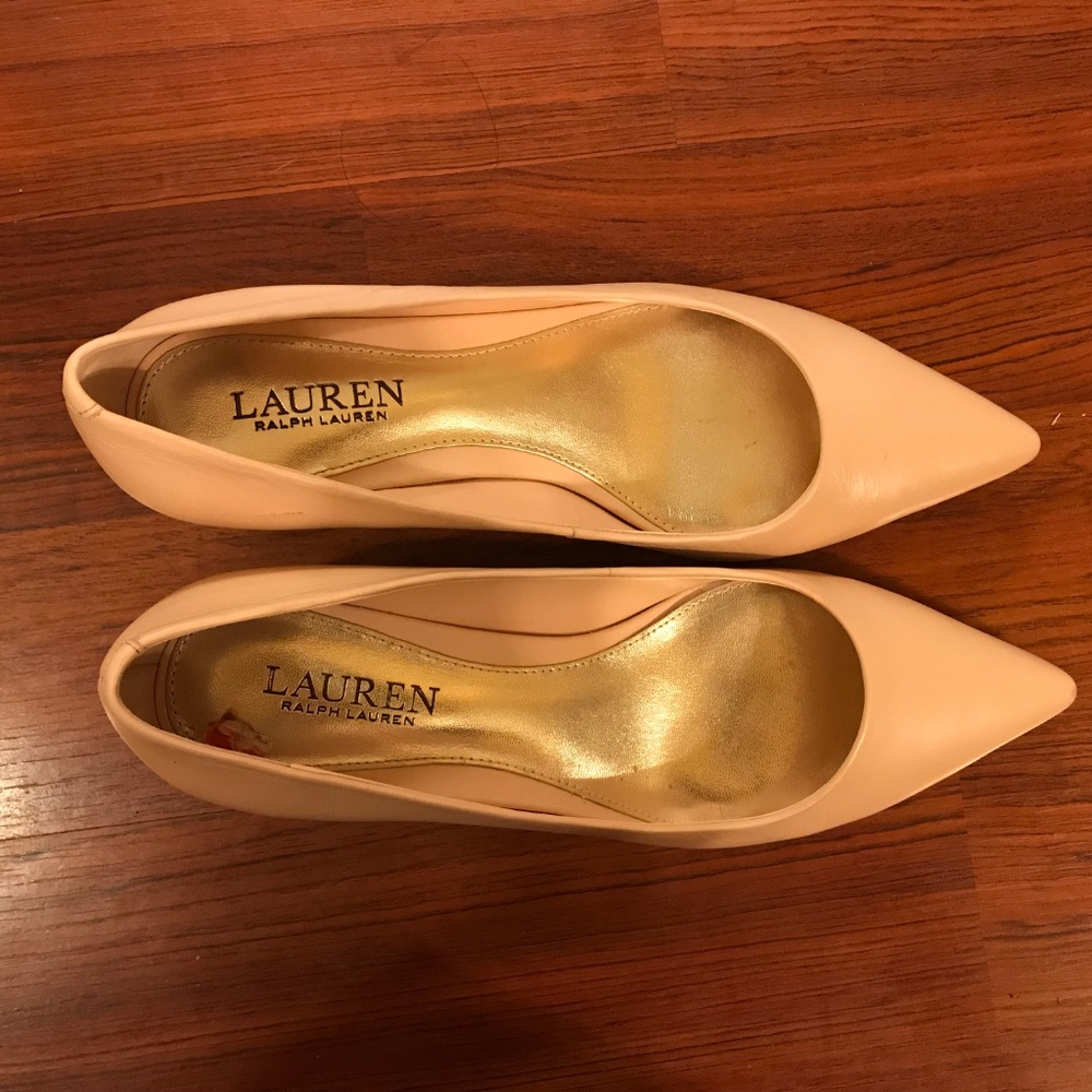 RALPH LAUREN kitten heels